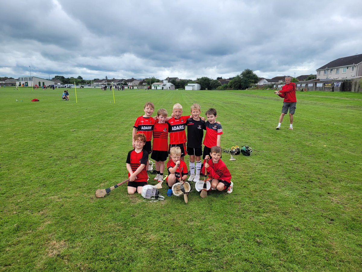 AdareGAA's tweet image. Well done to our u7 boys this morning who played games against St Patrick's, South Liberties and Patrickswell. While our numbers were smaller than usual, the boys were all excellent. ⚫🔴