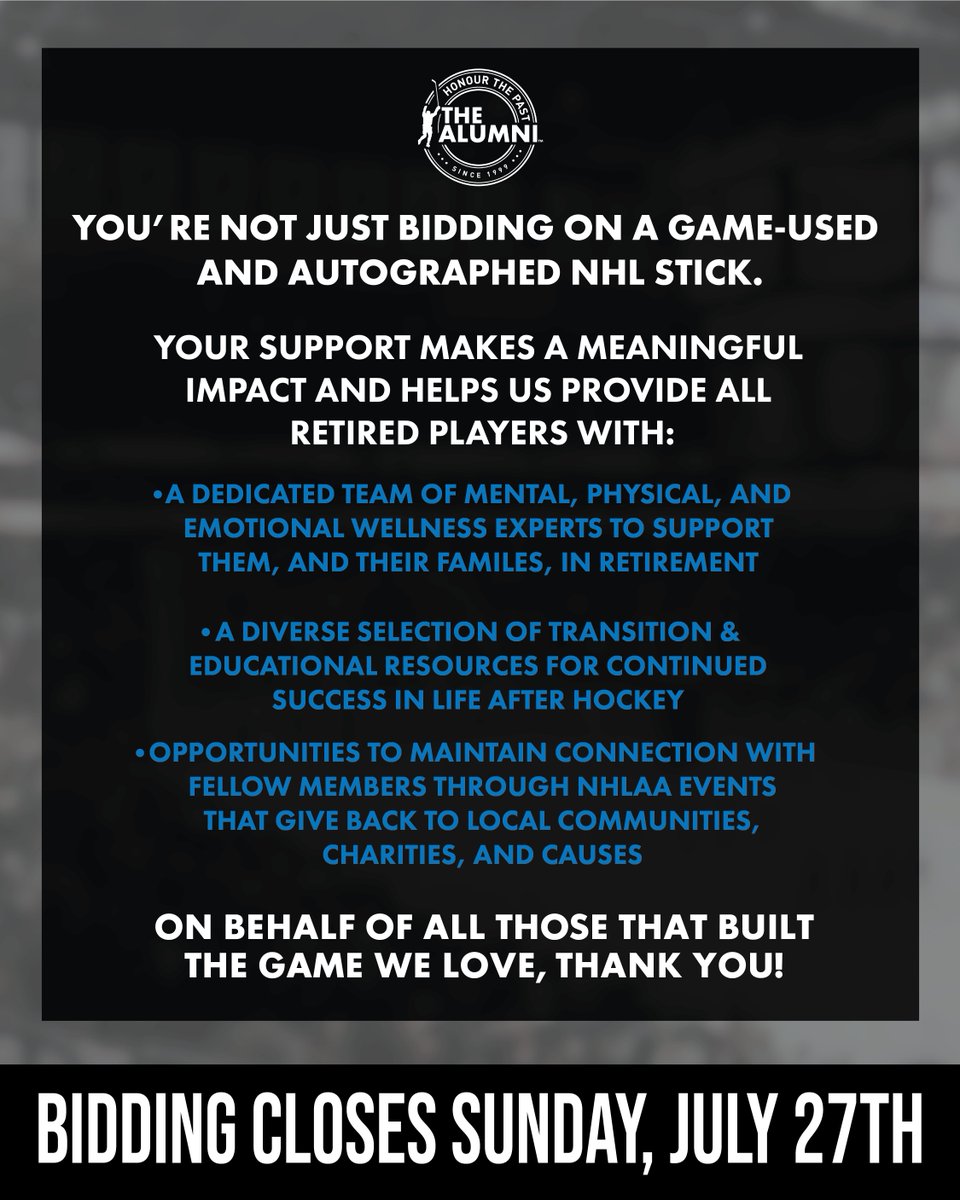NHLAlumni's tweet image. The Wild and Blues meet again!
Bid NOW on game-used & autographed sticks courtesy of the @mnwild and @stlouisblues! ▶️ bit.ly/4o1huLO