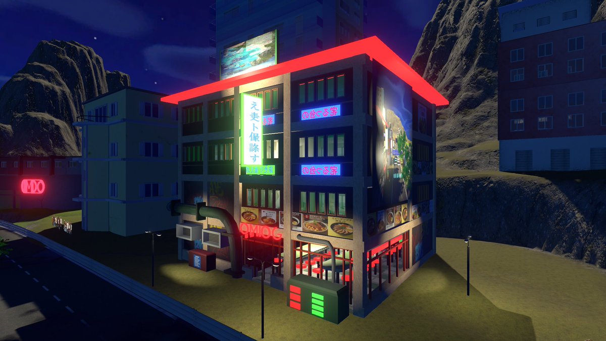 Kranskagora beach-Chinese restaurant along the circuit.
#indiegames #gamedev #indieGameDev #Car #track #motorsport #Simracing #hungame #race