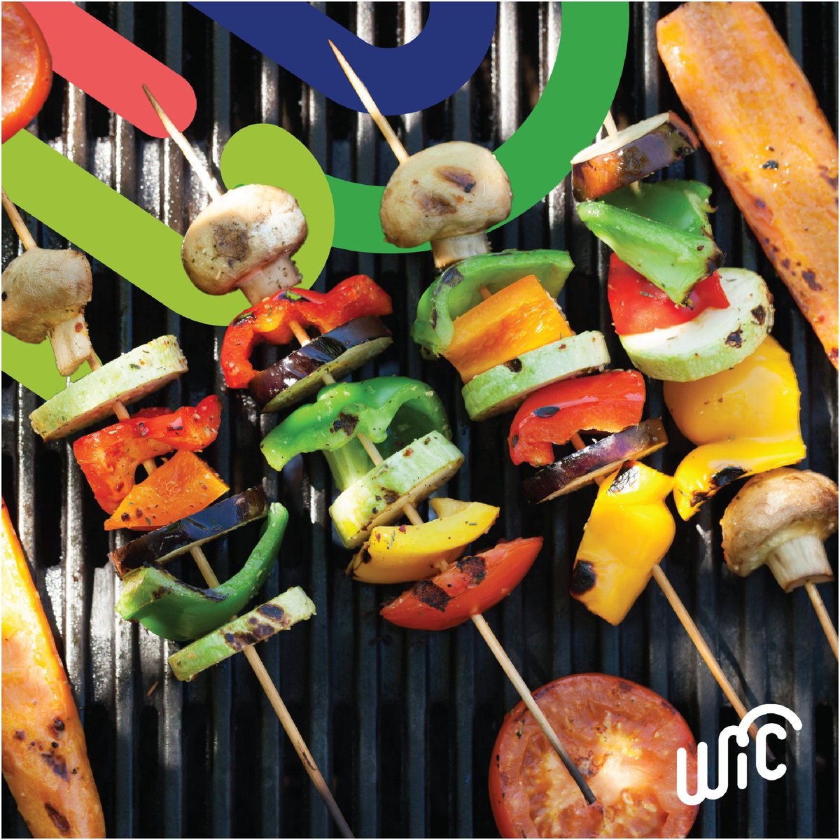 HealthierJC's tweet image. Grilling is a fun way to try new foods this summer! ☀️ For National Grilling Month, make grilled veggie kabobs! Use WIC Cash Value Benefits for veggies. ow.ly/6OVr50SBtu9 #NationalGrillingMonth #GrilledVeggies #HealthierJC