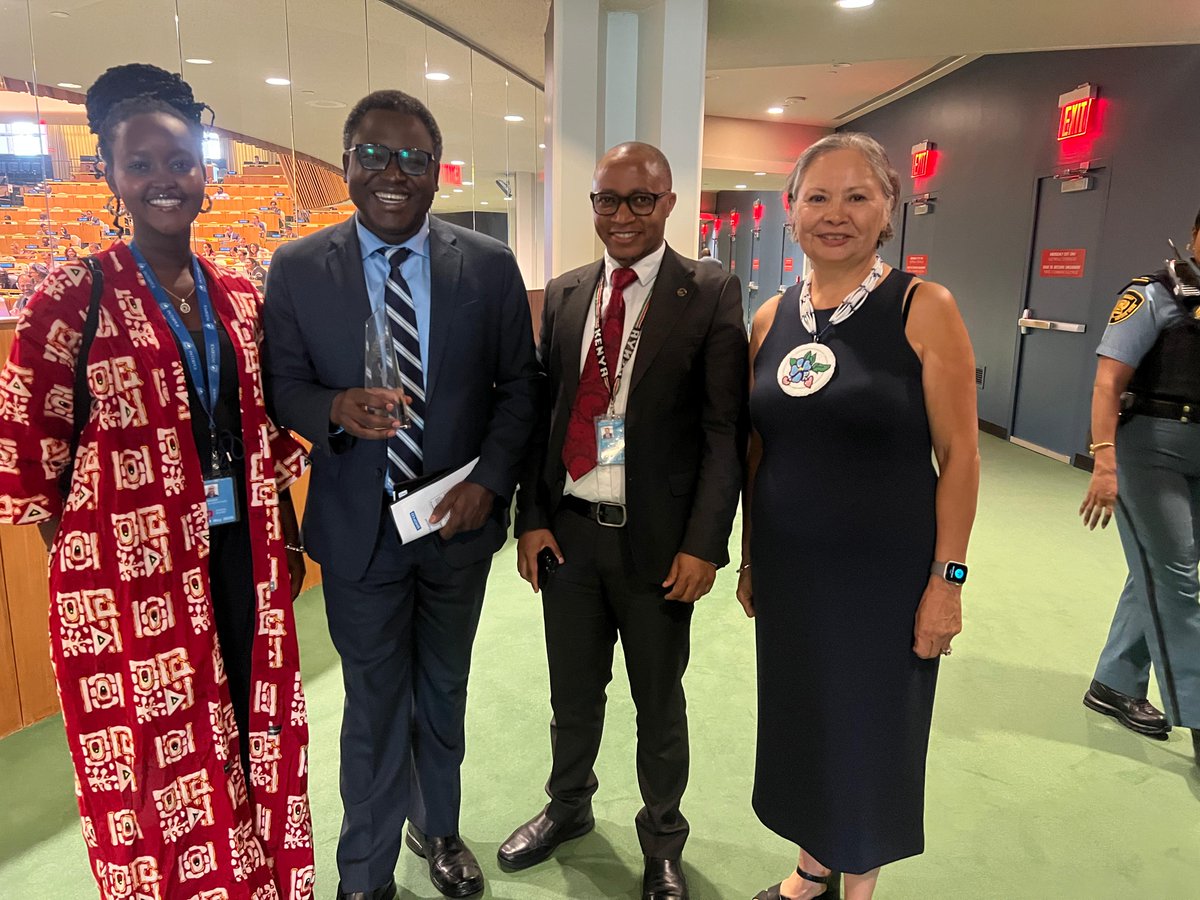 fredrickidali's tweet photo. Thrilled to congratulate Kenyan social entrepreneur @KennedyOdede  on being named one of the 2025 UN Nelson Rolihlahla Mandela Prize laureates by UN SG  yesterday at UNHQ. From Kibera to global impact, your work with SHOFCO continues Mandela’s legacy #UNMandelaPrize. https://t.co/1dVZTvGmCs