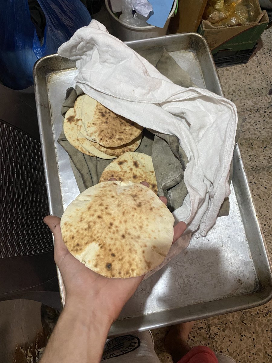 This bread is the only meal today for a family of 7 people, including pregnant, elderly, diabetics and pressure