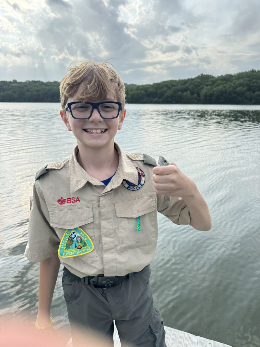 Troop474's tweet photo. Another successful fishing trip at Viking Lake. One step closer to the fishing merit badge!! https://t.co/whADUA5lyR