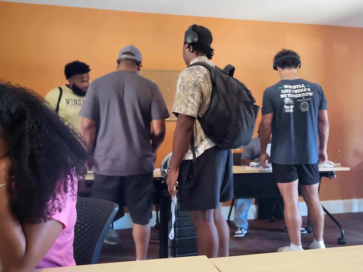 David (@rudddavid20) on Twitter photo All checked in for my Wingate overnight football camp. I'm excited to see what kinda work I get.
<a href="/WingateDLLB/">Wingate Football DL/LB Camp</a>
<a href="/WingateFb/">Wingate Bulldogs Football</a>
<a href="/Coach_TKnight/">Coach Knight</a>
<a href="/UWGFootball/">West Georgia Football</a>
<a href="/CoachUlassin/">Nick Ulassin</a> All checked in for my Wingate overnight football camp. I'm excited to see what kinda work I get.
<a href="/WingateDLLB/">Wingate Football DL/LB Camp</a>
<a href="/WingateFb/">Wingate Bulldogs Football</a>
<a href="/Coach_TKnight/">Coach Knight</a>
<a href="/UWGFootball/">West Georgia Football</a>
<a href="/CoachUlassin/">Nick Ulassin</a>