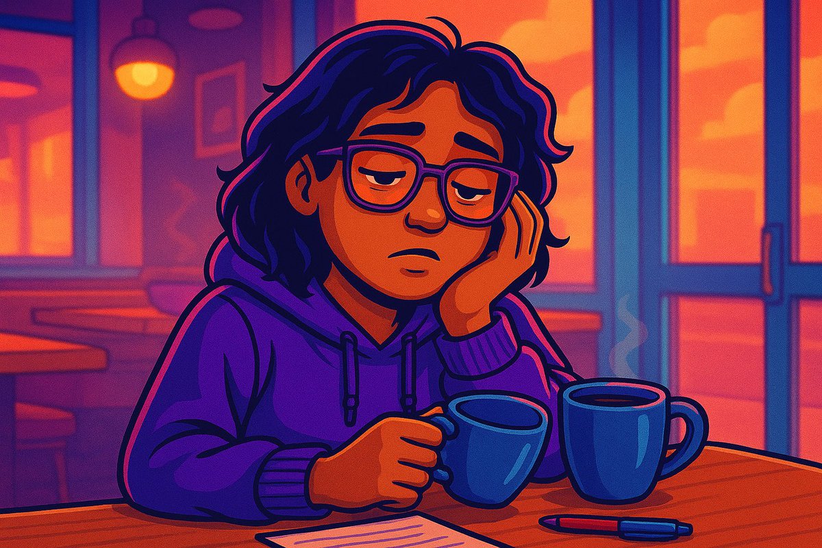VANtav88's tweet image. GM.
Two coffees deep and my brain still hasn’t landed.Jet lag sucks.
Let’s try to make it a day anyway 💤✈️☕ ☕️