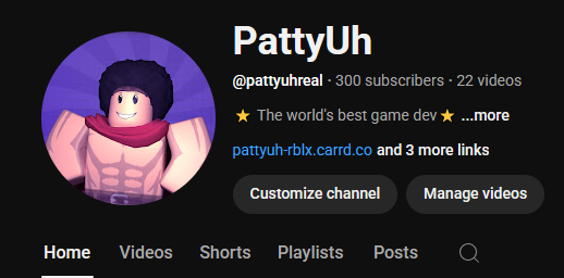 Just hit 300! 🎉
The new Ink Game remake video is popping off, check it out: youtube.com/watch?v=i8jNts…