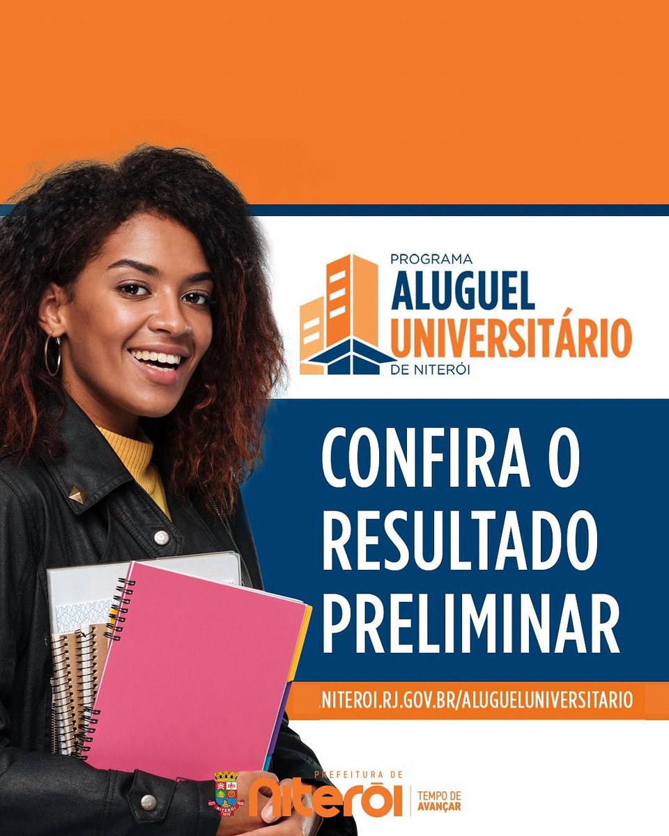 Confira o resultado preliminar do Aluguel Universitário!
Acesse:
👉 niteroi.rj.gov.br/aluguelunivers…