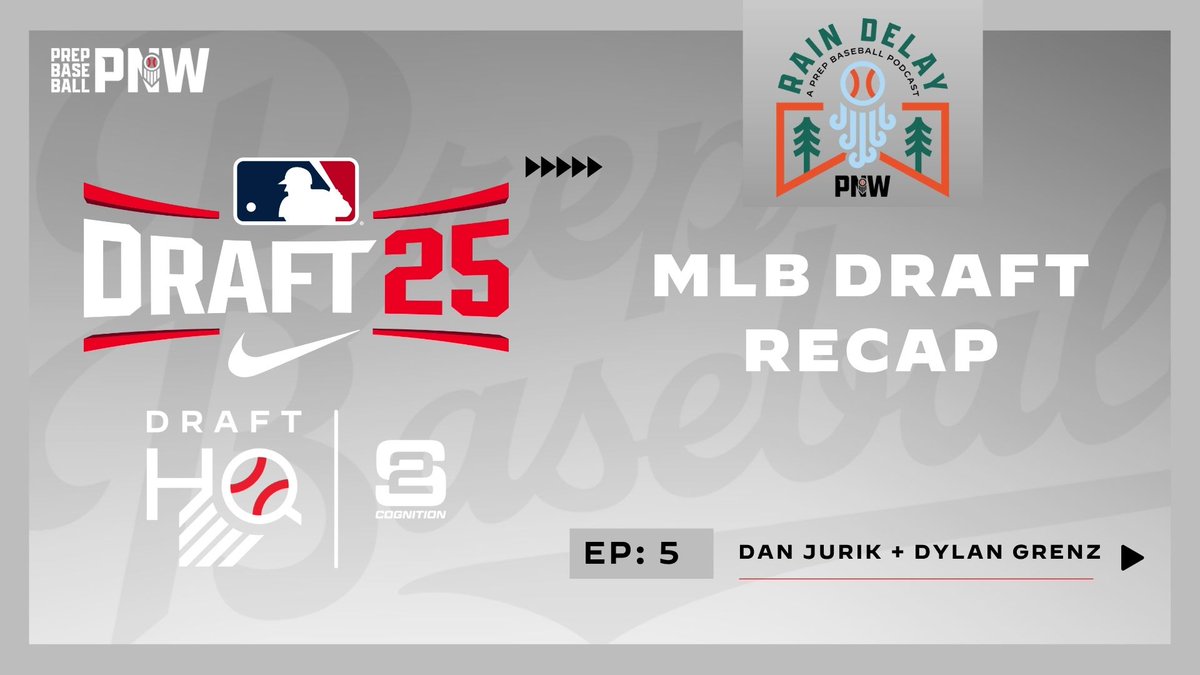PrepBaseballWA's tweet image. โ ๐ก๐ช๐ฒ๐ท ๐๐ฎ๐ต๐ช๐ ๐๐ธ๐ญ๐ฌ๐ช๐ผ๐ฝ โ
Our MLB Draft recap is now live โผ๏ธ
Extended looks at the top selections from the Pacific Northwest prep class as well as looking back at college selections from their HS days
@prepbaseball | @PB_DraftHQ
๐บ loom.ly/QVWA38c