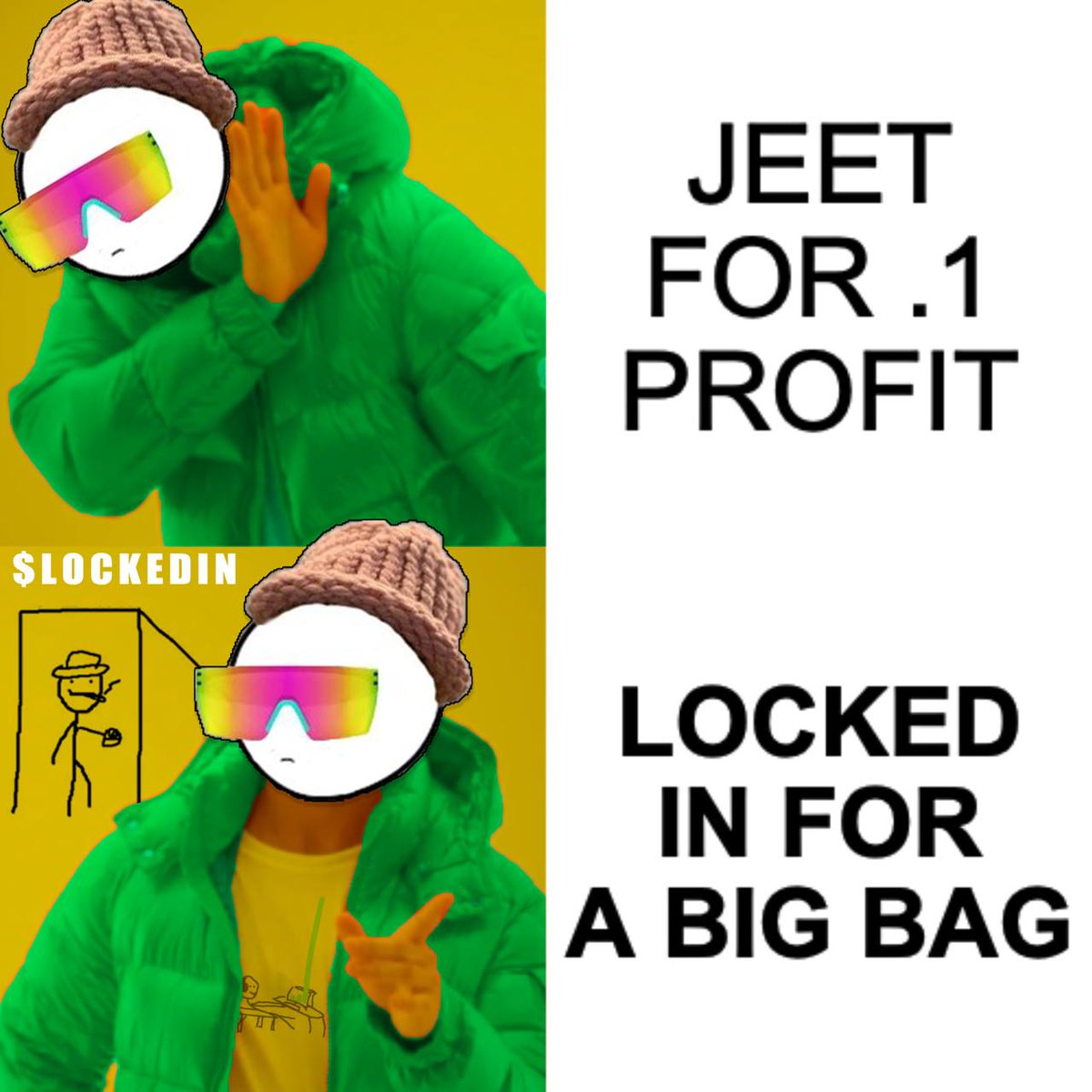 Sweatgate's tweet image. I think @a1lon9 buying 12% of Locked In and specifically saying &quot;dont sell&quot; and entire crypto community fading this gem at 50k right now. When that pops I think that will be the most ironic thing.

Alon buys 1 sol of something it giga candles but he bought like $12000 of Locked…