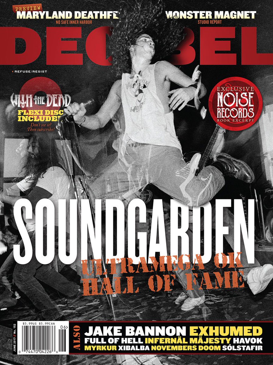 MAGNETMagazine's tweet image. Happy birthday @chriscornell (@soundgarden, @Audioslave). You know his name. Chris on the cover of our sister mag @dbmagazine, and their complete interview with him, done two months before his death: decibelmagazine.com/2017/05/18/chr…