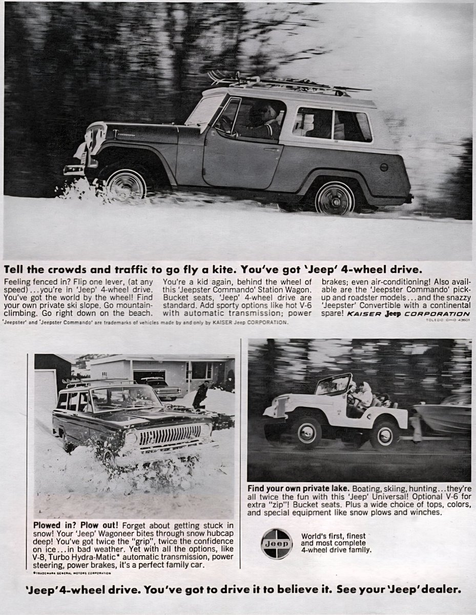 Legendary1941's tweet image. Jeep FREEDOM....circa 1968! Happy Saturday!
...................
#dailyjeeps #saturday #saturdayvibes #sideshotsaturday #legendary1941 #jeep #jeeplife #farm #farmlife #farmjeep #army #WWII #military #war #willys #vintage #legends