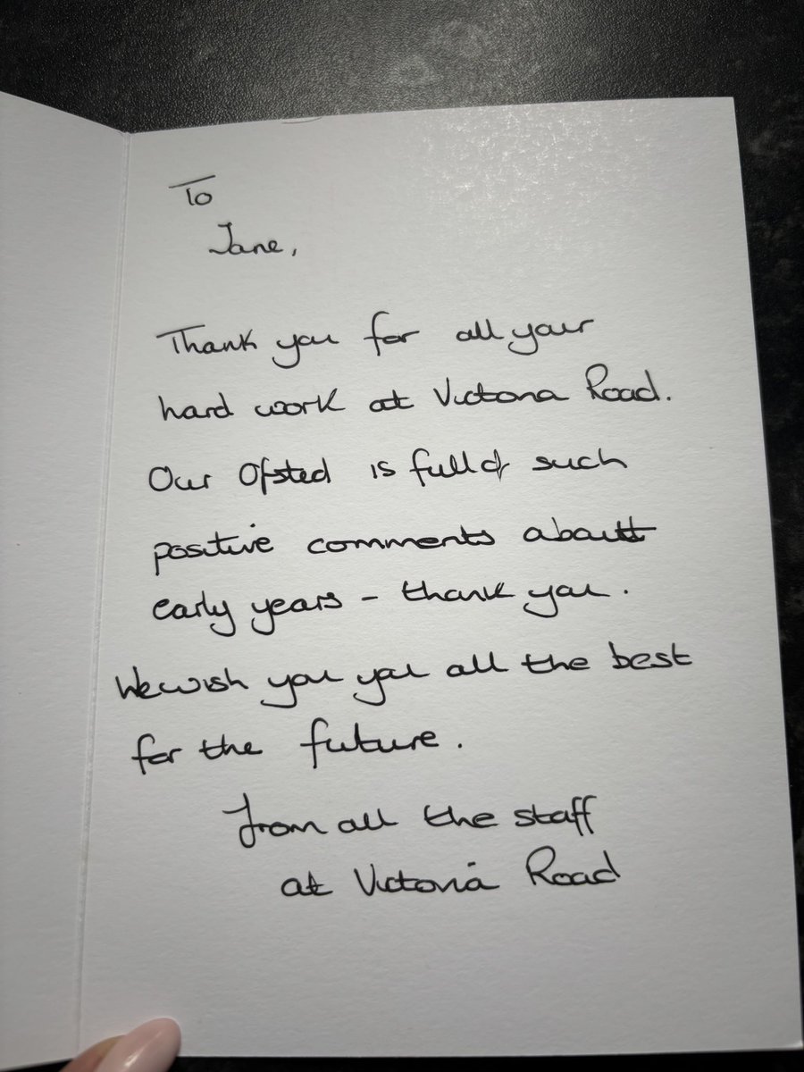 WeatherstonJane's tweet image. A heartfelt thank you to Ruth Pitt , who has been an absolute joy to work with. I’m also grateful to Julie Packer, an early years expert from whom I’ve learned so much. It’s been truly inspiring to work under the leadership of the exceptional Cheryl Brake - onto the next chapter
