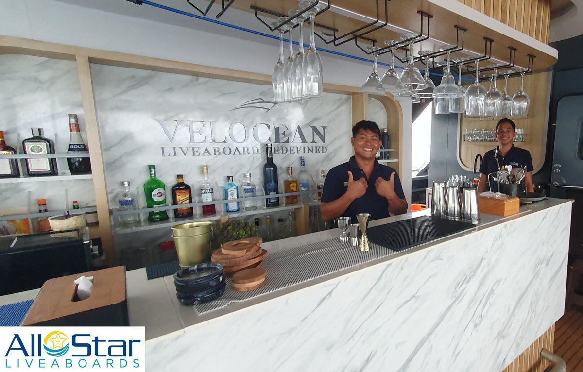 Can we get you a drink? 🍹

All Star Velocean, Indonesia

#allstarliveaboards #indonesia #allstarvelocean #rajampat #komodo #happyhour #paradise #adventure #luxury