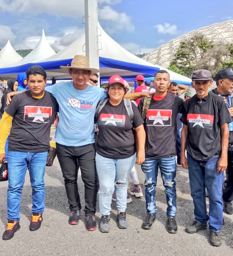 📌 Desde el Poliedro de Caracas nuestros camaradas del estado Anzoátegui dicen presente en el encuentro Nacional de campesinos y campesinas. Reafirmando el compromiso inquebrantable con la soberanía alimentaria de la Patria.

ＶＯＴＡ ＴＵＰＡＭＡＲＯ 🔴⚫
#VotaRebelde