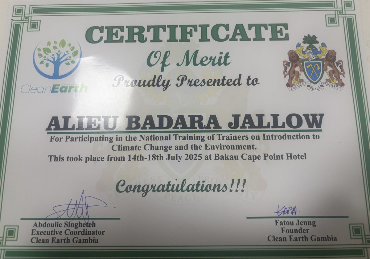 Alieu Badara Jallow tweet media