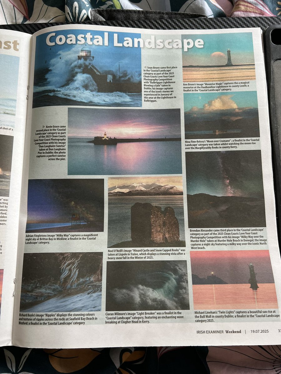 sryanbruenphoto's tweet image. Featured in today鈥檚 Irish Examiner alongside fellow Bruen @AnnBruen on the right (not related by the way)