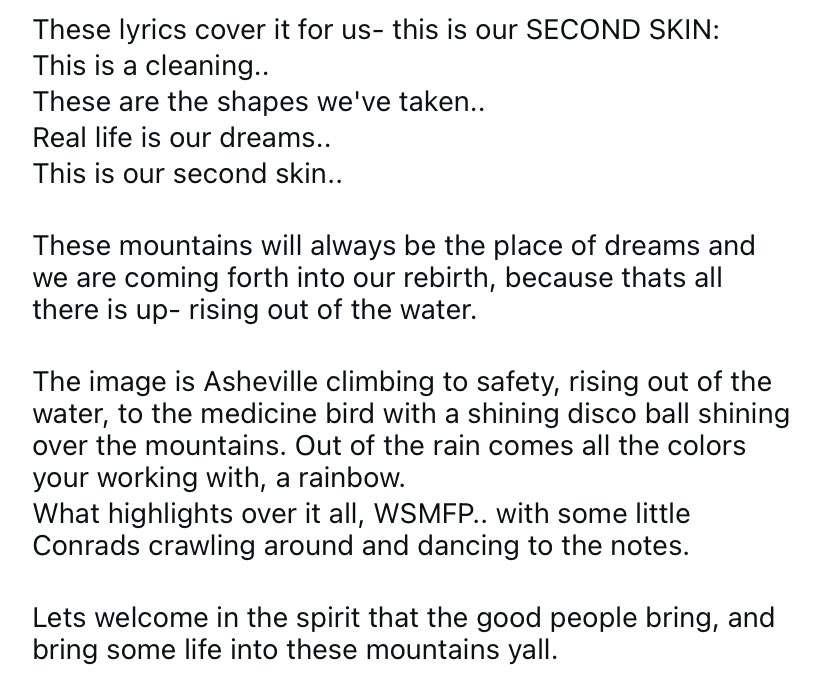 HoneyCreek Pottery/Erika Busse collab!! Ever since Helene I’ve been saying Climb to Safety has a new meaning to me ❤️Please read the artist reasoning behind the image and lyrics they picked for this collab! Available on Etsy and at the Moontime Market! 

*These make great gifts!*