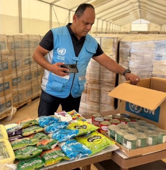 UNRWA has enough food for the 2m population of Gaza for 3 months in their warehouses: we say yes, the israelis say no: who’s the terrorist?