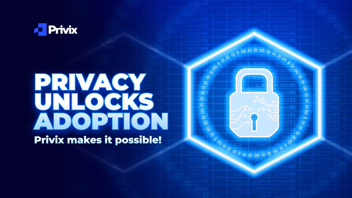 privixtoken's tweet image. Privix Can Lead the Way to Greater Enterprise Adoption
A key fundamental advantage of public blockchains is their transparent ledger. This, for the longest time, has been what builds trust among users of public blockchains.
However, the crypto landscape is changing, and public…
