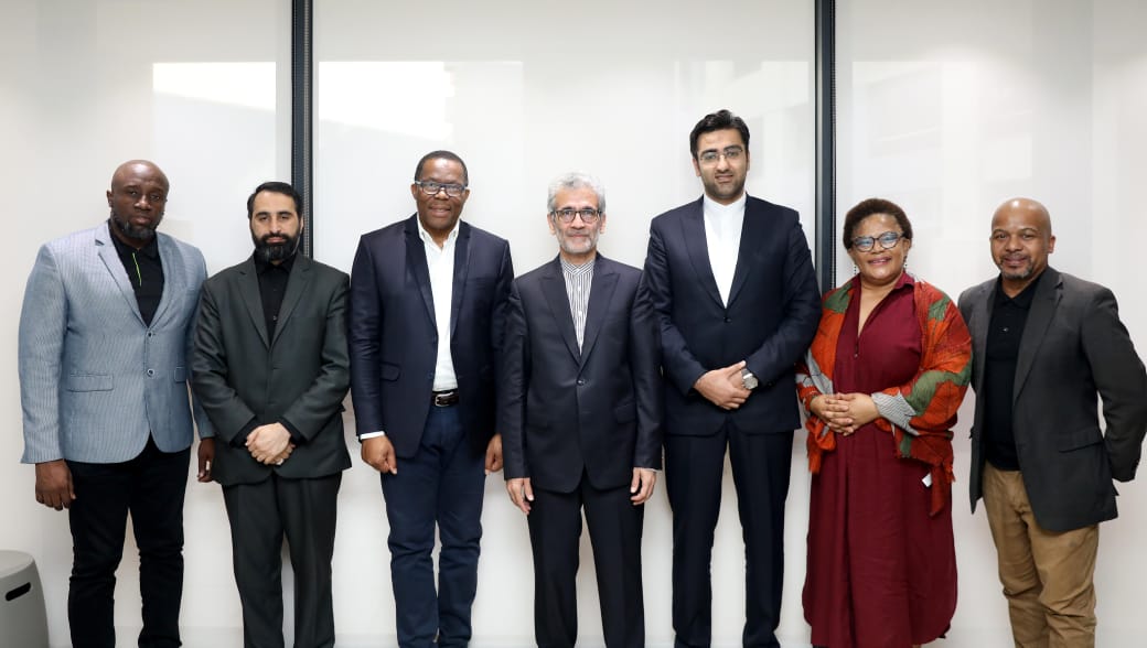 IraninSA's tweet image. During the meeting between the Ambassador of the Islamic Republic of Iran in Pretoria and H.E. Mr. Cyril Xaba, the Mayor of Durban, avenues for increasing cooperation between the two sides, were discussed and reviewed.
In this meeting, the Iranian Ambassador, while highlighting…
