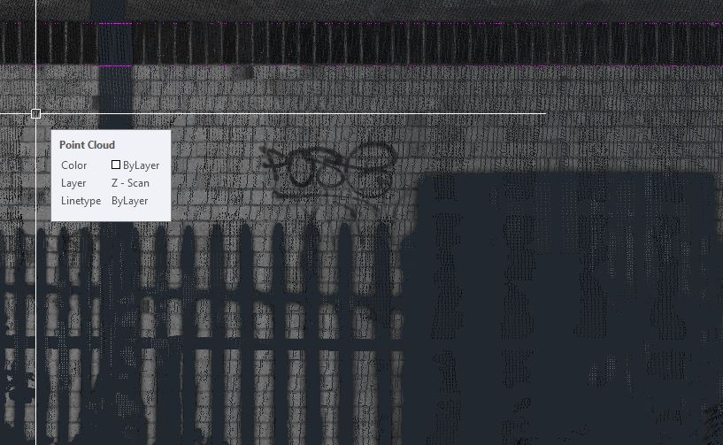 Top-end scanners are now so good that even the graffiti is captured accurately without any relief needed.