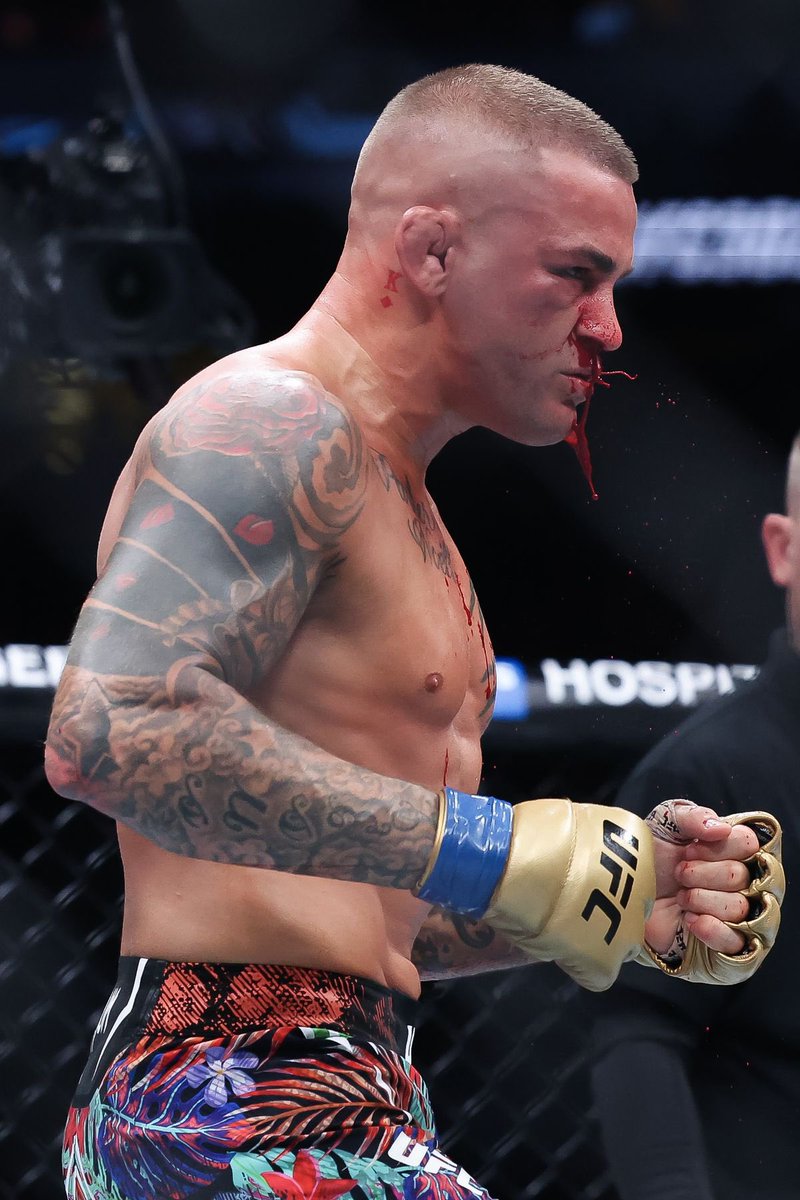 AlphaJeffrey45's tweet image. Last dance for a legend today.
We will all miss Dustin Poirier. 💎