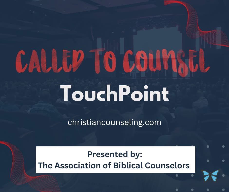ABCounselors's tweet image. 📣 Registration is OPEN for the 2025–26 Called to Counsel: TouchPoints Webinar Series!
✅ $15/session or $49/track
📅 Starts Aug 22 | 1PM CT | CEUs
🎥 Live or on-demand
Register 👉 abcounselors.regfox.com/touchpoint-web…
#ABCTouchPoints #BiblicalCounseling
#GospelCare