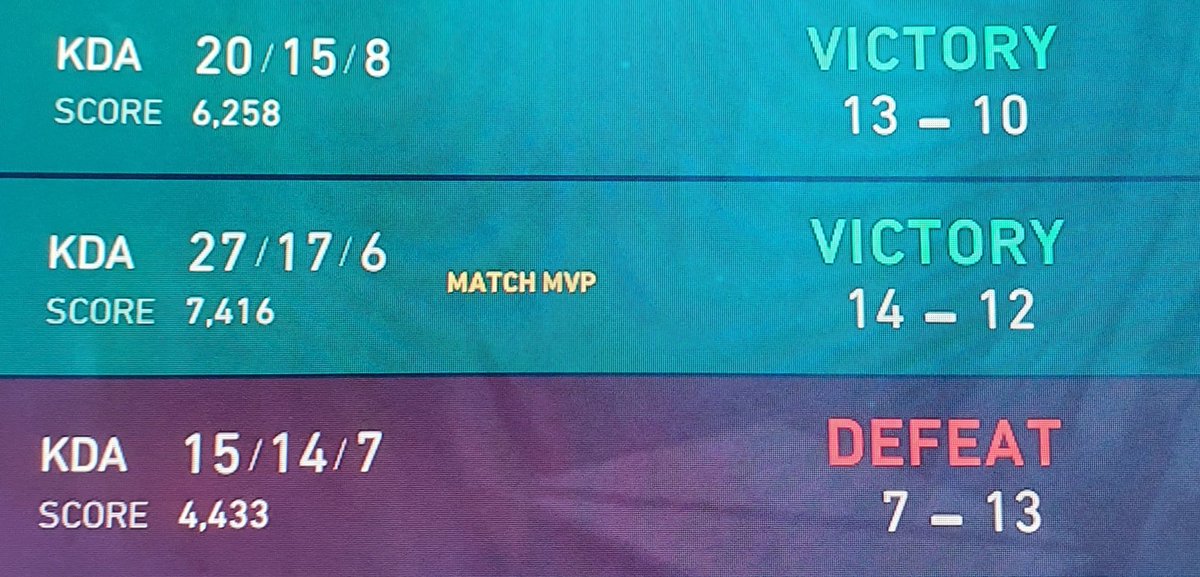 GGs to NX 2-1 with some close games