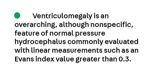 ContinuumAAN's tweet image. Key Point 6 from the article Radiographic Evaluation of Normal Pressure Hydrocephalus by Drs. Petrice Cogswell and Aaron Switzer, from the June Disorders of #CSF Dynamics issue, which is available to subscribers at hubs.la/Q03wVQCh0.
#Neurology #NeuroTwitter #MedEd