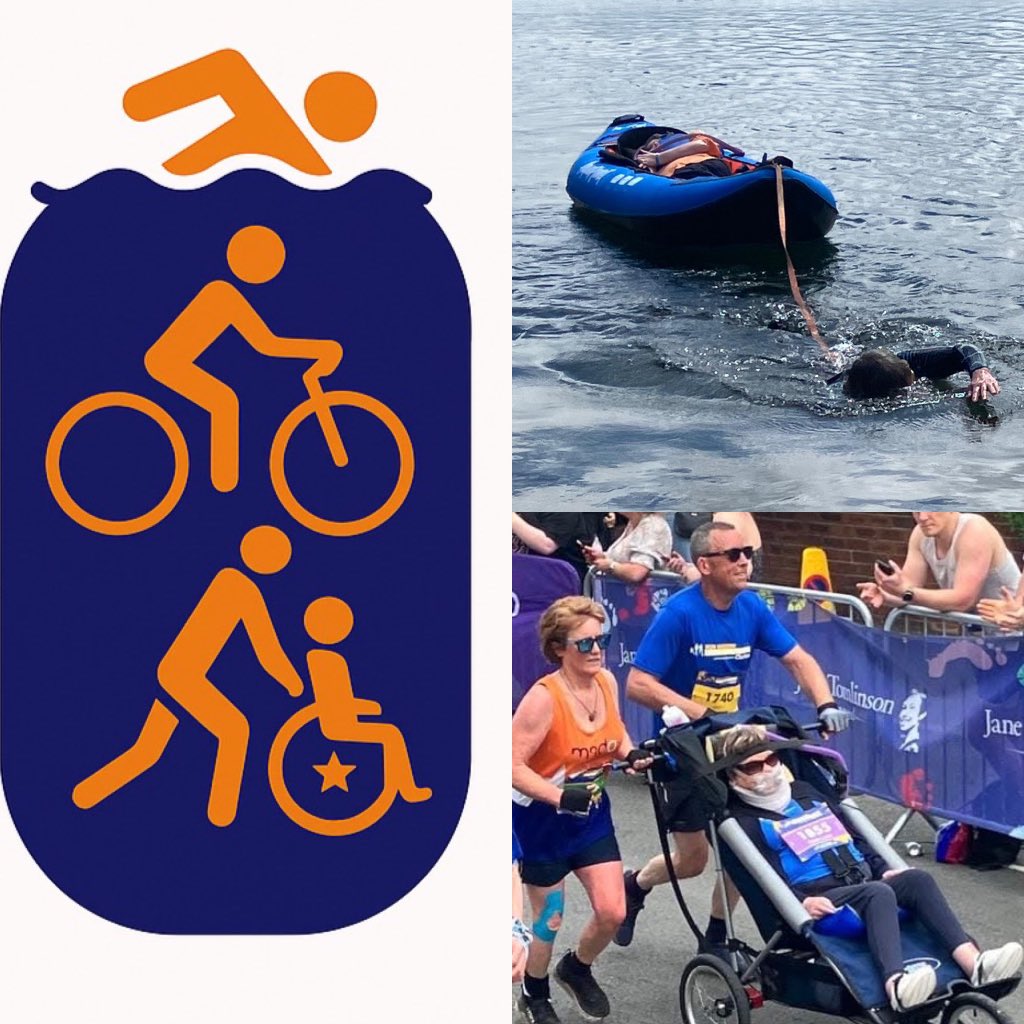 Cath &amp; Ruth are back with another challenge!! 

On Sunday 3rd August 2025 they will  take on a homemade half Ironman- a  1.5 mile swim where Ruth will be pulling Cath in a kayak, followed by a 56 mile cycle with Cath in tow and finishing with a half marathon 🤩