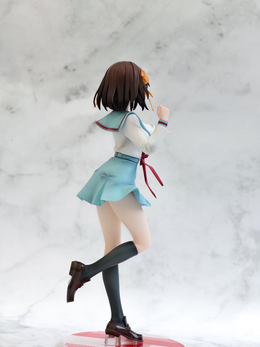 Sheepworm's tweet image. #WF2025夏 #涼宮ハルヒの憂鬱 #涼宮ハルヒの驚愕 #涼宮ハルヒ #WF2025S #zbrush #ガレージキット