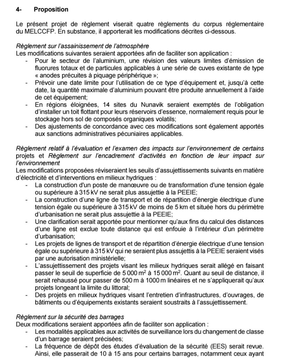 sj_mtl's tweet image. Changement de stratégie du ministre de l'environnement
un peu de transparence sur les modifications aux règles du BAPE 👇