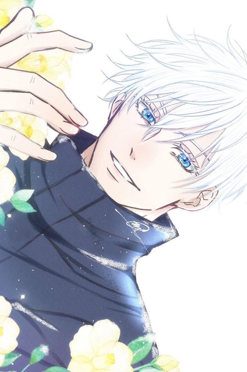 5️⃣を沢山描いてきたけど、私の中で塗りが1番綺麗できたのは、コレだなぁ…

冬のごじょさん❄️