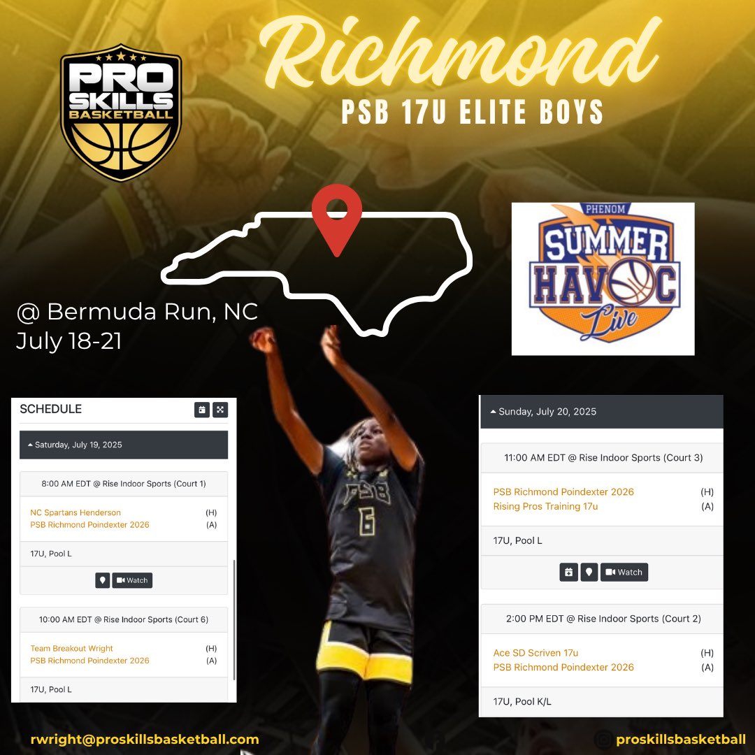 Pro Skills Richmond (@psbrichmond) on Twitter photo Check out our PSB 17U Elite Boys <a href="/Phenom_Hoops/">Phenom Hoop Report</a> Summer Havoc Live ⬇️ <a href="/PrepHoopsVA/">Prep Hoops Virginia</a> Check out our PSB 17U Elite Boys <a href="/Phenom_Hoops/">Phenom Hoop Report</a> Summer Havoc Live ⬇️ <a href="/PrepHoopsVA/">Prep Hoops Virginia</a>