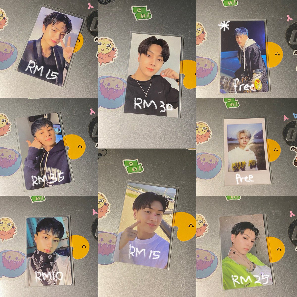 Postage : +RM7(wm) #pasarENHYPEN 

Free claim need to tie at least with 1pc (any of it)

💸 slide into my dm if interested ~

rts : only keeping the pc i love🥹