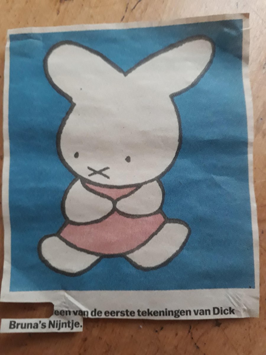 En ik wist dus niet dat Nijntje zelf ook kon tekenen.