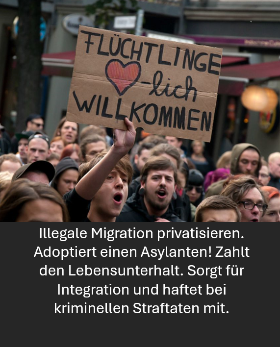 Tip an #PanzerToni und die ganze Fraktion der Gutmenschen, denen an der Zukunft von Deutschland, seiner Bürger und der Fleißigen im Lande nicht so viel gelegen ist. #Migration #Illegal #Kriminalität #Fluechtlinge