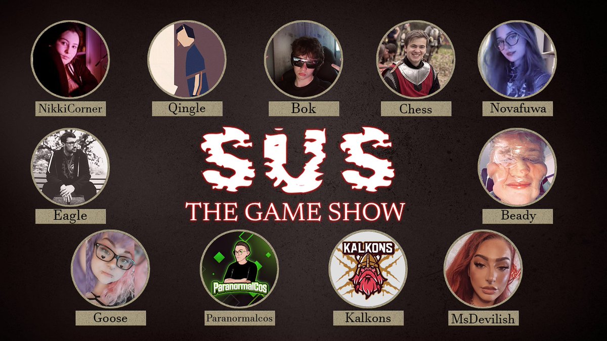 🕵️‍♂️SUS: THE GAME SHOW🕵️‍♂️
A new lineup of liars, schemers, and smooth talkers. Who’s playing innocent—and who’s playing you?👀

📅DATE: Saturday 19th July
⏳TIME: 8pm (CEST)
🔗WHERE: twitch.tv/susthegameshow

Retweets🔁and Likes❤️appreciated!