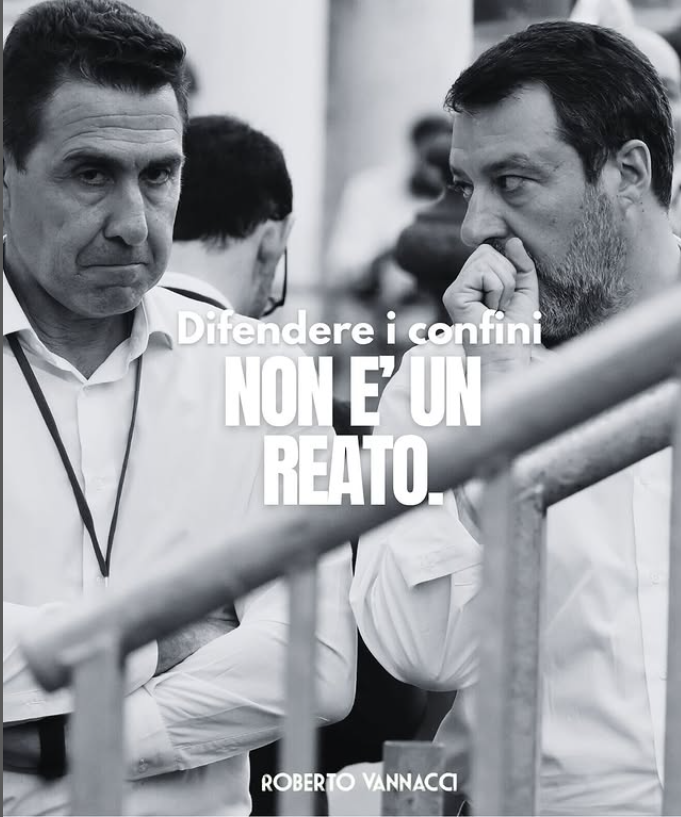 RoVannacci's tweet image. Dopo più di 30 udienze e 268 pagine di sentenza del tribunale di Palermo, che ne comprovano l'assoluzione integrale, qualcuno non si rassegna all'idea che difendere i confini e la Patria non possa essere un reato.
#Vannacci #Lega #patriotsforeurope #ilcoraggioVINCE #openarms