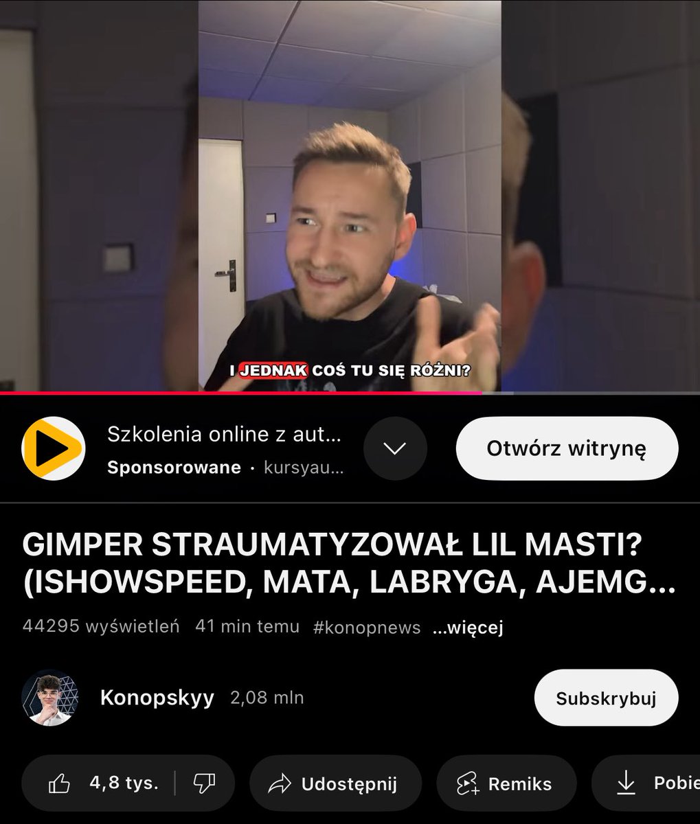 Eh… bułka z masłem Mikołaj no. Co ja ci mogę powiedzieć. Research team znów poległ. Nie wiem ile wyciągnę fragmentów z mojej 1,5h wypowiedzi z YT ale znów próbujesz zrobić ze mnie głupka samemu nie rozumiejąc nic xd.