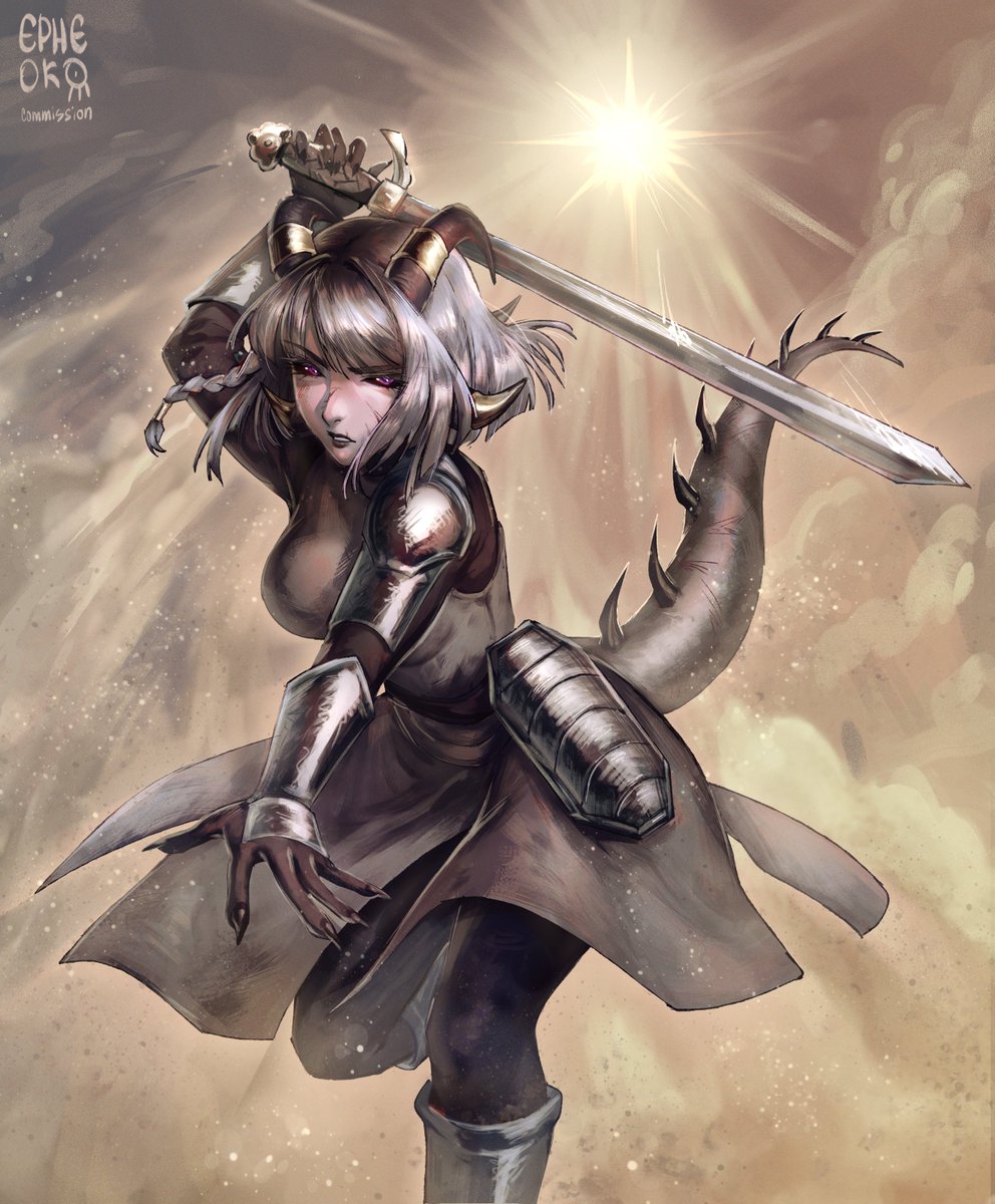 epheoko's tweet image. #VGenComm for @ForEveningstar
Thank you very much!! ๐งก