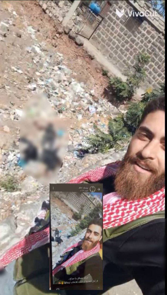 🚨🚨🇸🇾🇸🇾🇸🇾

#Durze student Qutaiba al-Shufi appears uncovered, shameless and without remorse, 

He prides himself on burning civilians alive

Even #ISIS  terrorists covered their faces.

•#SweidaBedouinMassacre
•#StopMilitiaTerrorSweida
•#IsraeliBackedMilitias