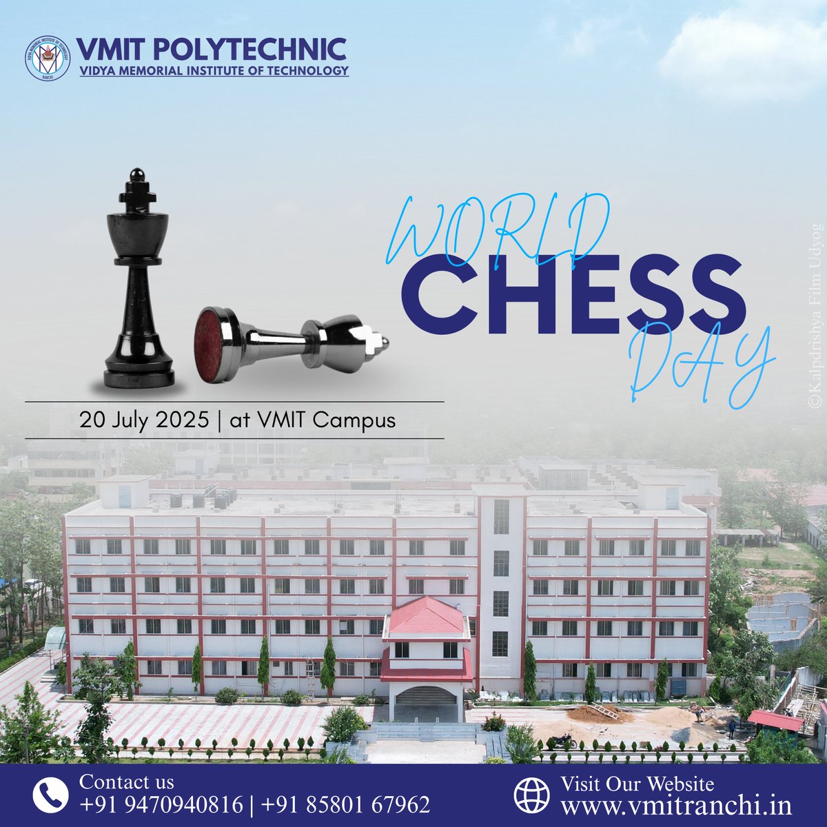 Vmitpolytechnic's tweet photo. World Chess Day

A Great Mind Rules the World. https://t.co/E1dqt9OdFf