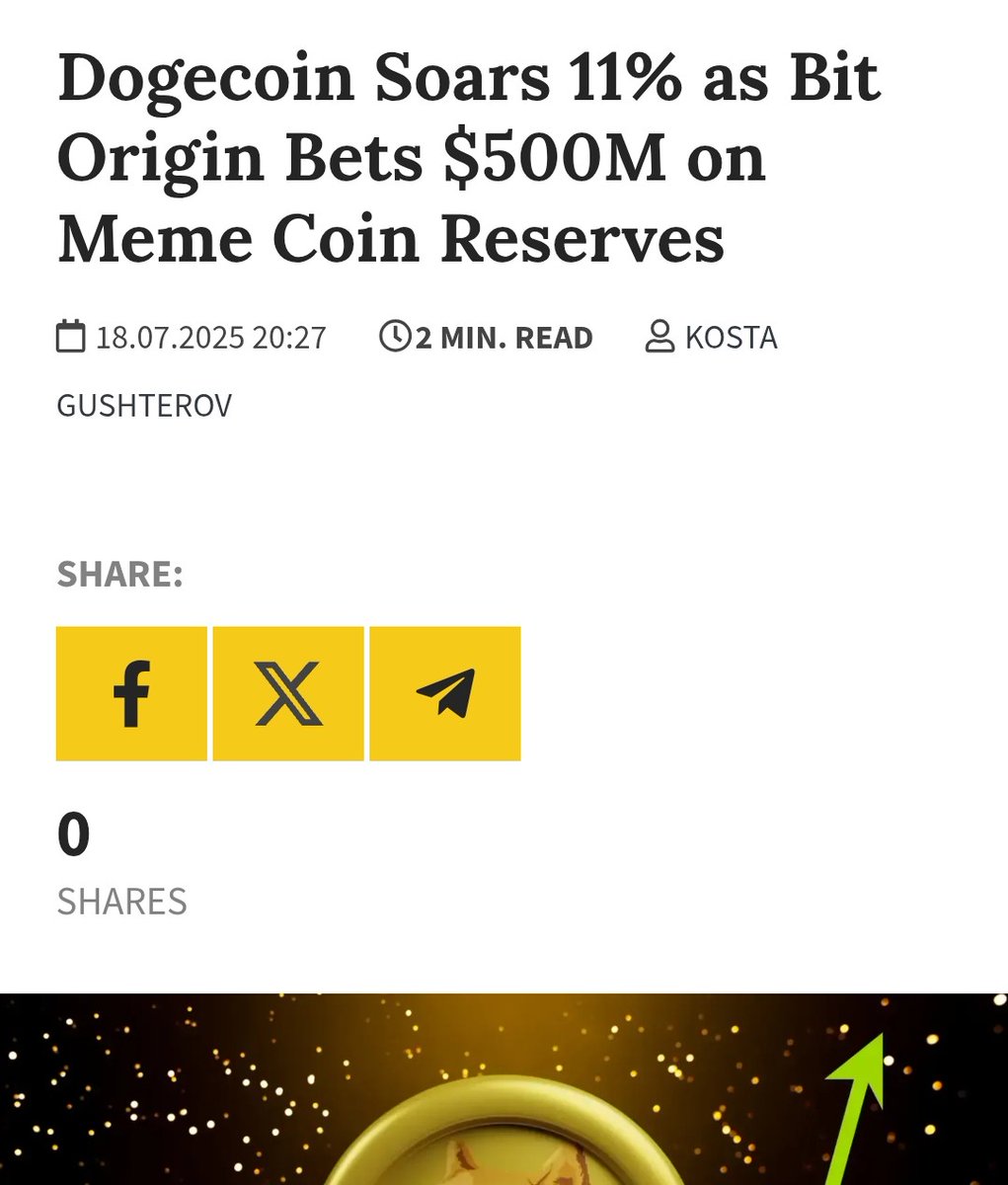 LuckyJoshB's tweet photo. $btog and $doge are literally connected! Bit Origin stock on its way to a 10x easy! 

https://t.co/Owlm7HkBBa https://t.co/hRC6Gi2HJQ