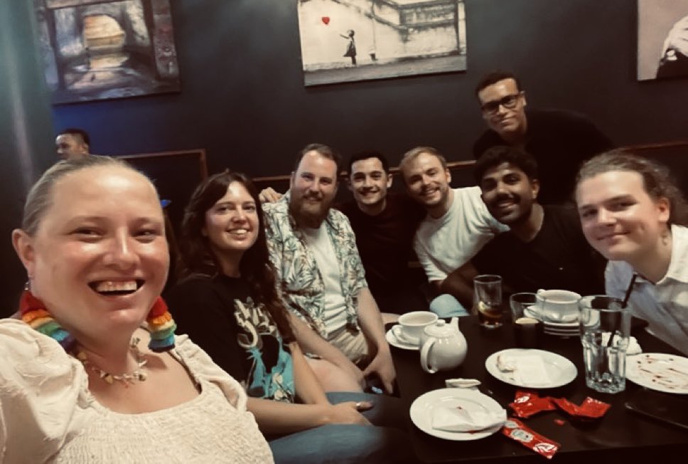 LGBTLabour's tweet image. Thank you to Minister for Equalities @NiaGriffithMP for attending our brunch social today ☕️🥪

We welcomed recommitments on introducing a trans-inclusive ban on conversion practices as soon as possible, and to see through the bill to make LGBT+ hate crime an aggravated offence.
