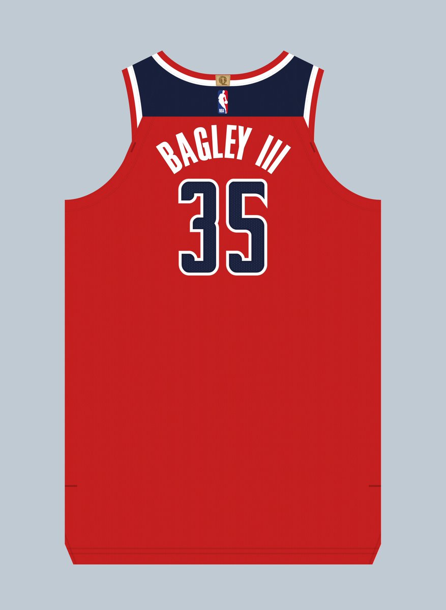 EtienneCatalan's tweet image. Marvin Bagley III will wear No. 35 for the #Wizards. Number last worn by himself in 2025. #NBA
