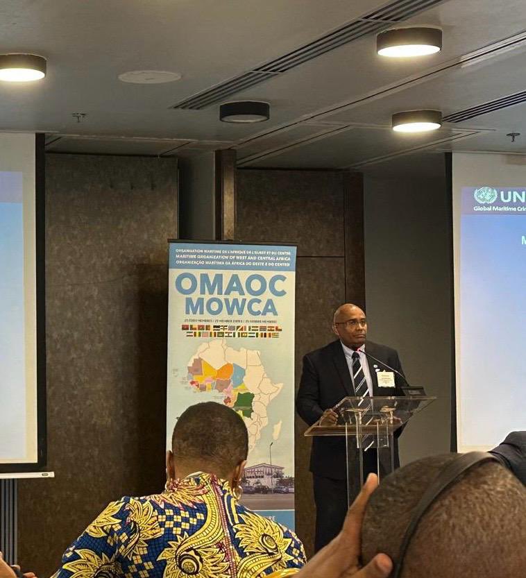 UNODC_MCP's tweet image. @UNODC_MCP was invited to present at the Global Maritime Security and Sanctions Enforcement Conference co-hosted by the US and MOWCA in Abidjan in Côte d’Ivoire 🇨🇮
