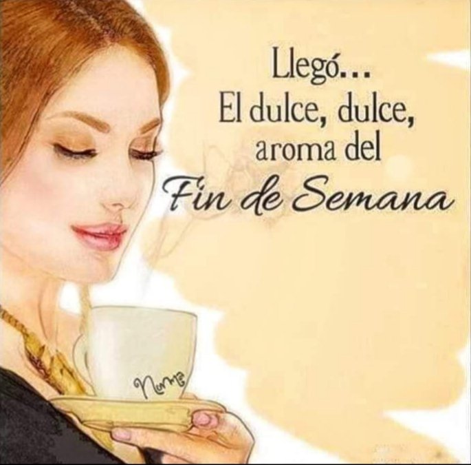 Hola amigos, buen día!! Que sea un hermoso sábado para todos!!! ☕🤗🌞💖🎶🌻🫂😘