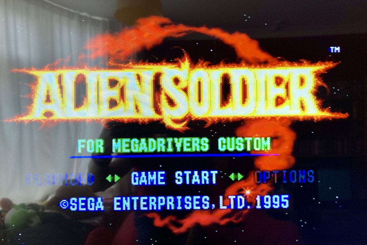 Sam_magee_art's tweet image. Can’t believe it, after looking and hoping for so long that I would actually manage to get a boxed copy of Alien Solider😋
May not include the manual, but that’s a small sacrifice for getting an exceptional quality looking version of this game!
#sega #retro #megadrive #games