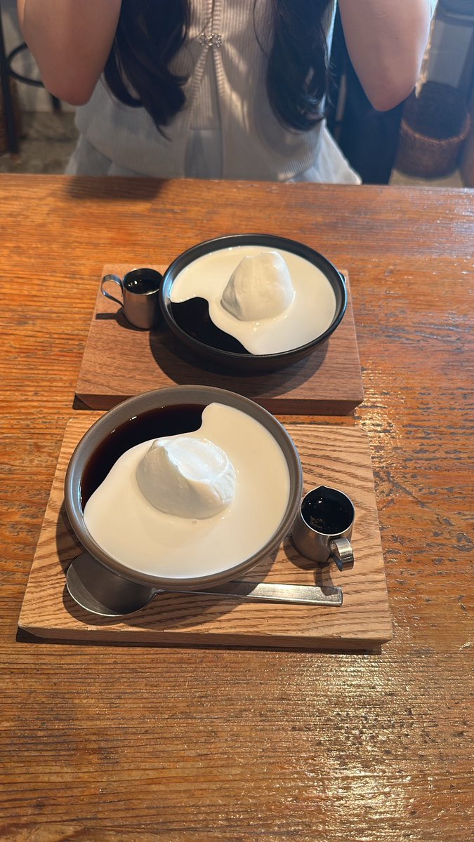 ふらっと入ったらこんな素敵なコーヒーゼリーでした